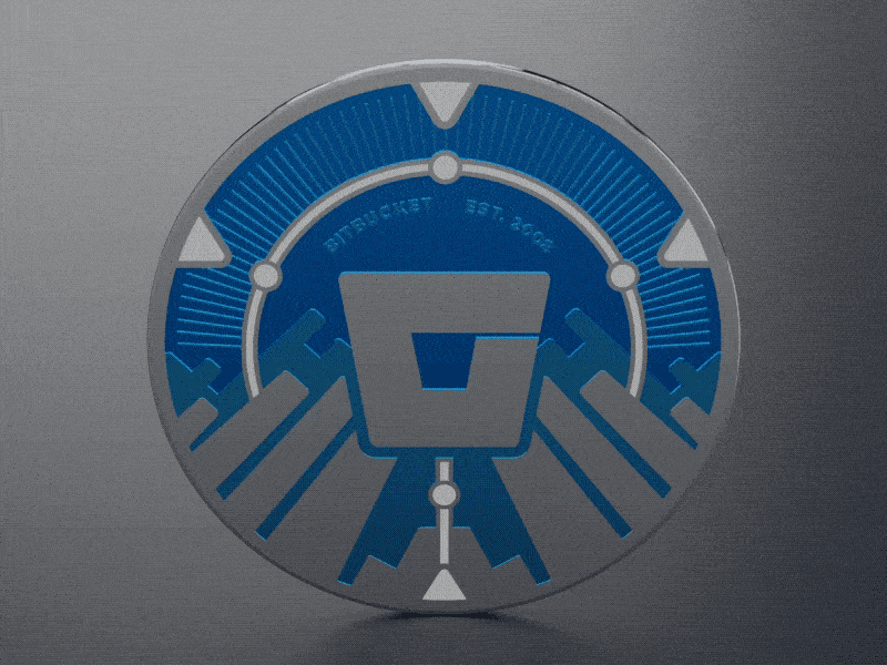 Bitbucket 10 Year Anniversary Coin